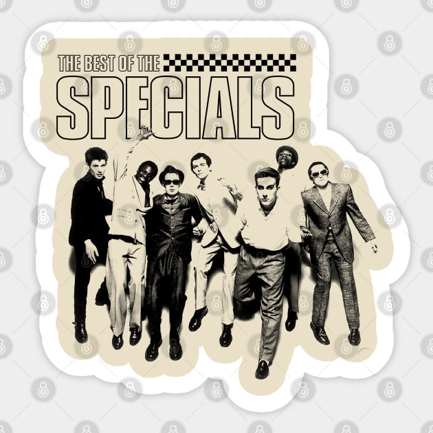 the specials ska Sticker by partikelir.clr